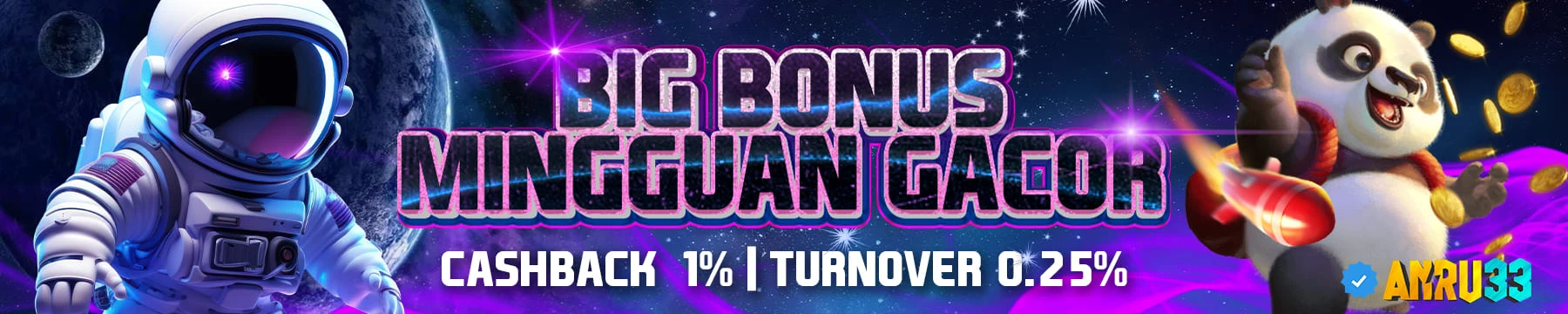 BONUS MINGGUAN CASHBACK DAN REBATE