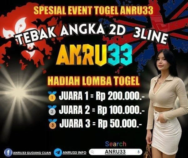 EVENT TEBAK ANGKA TOGEL ANRU33